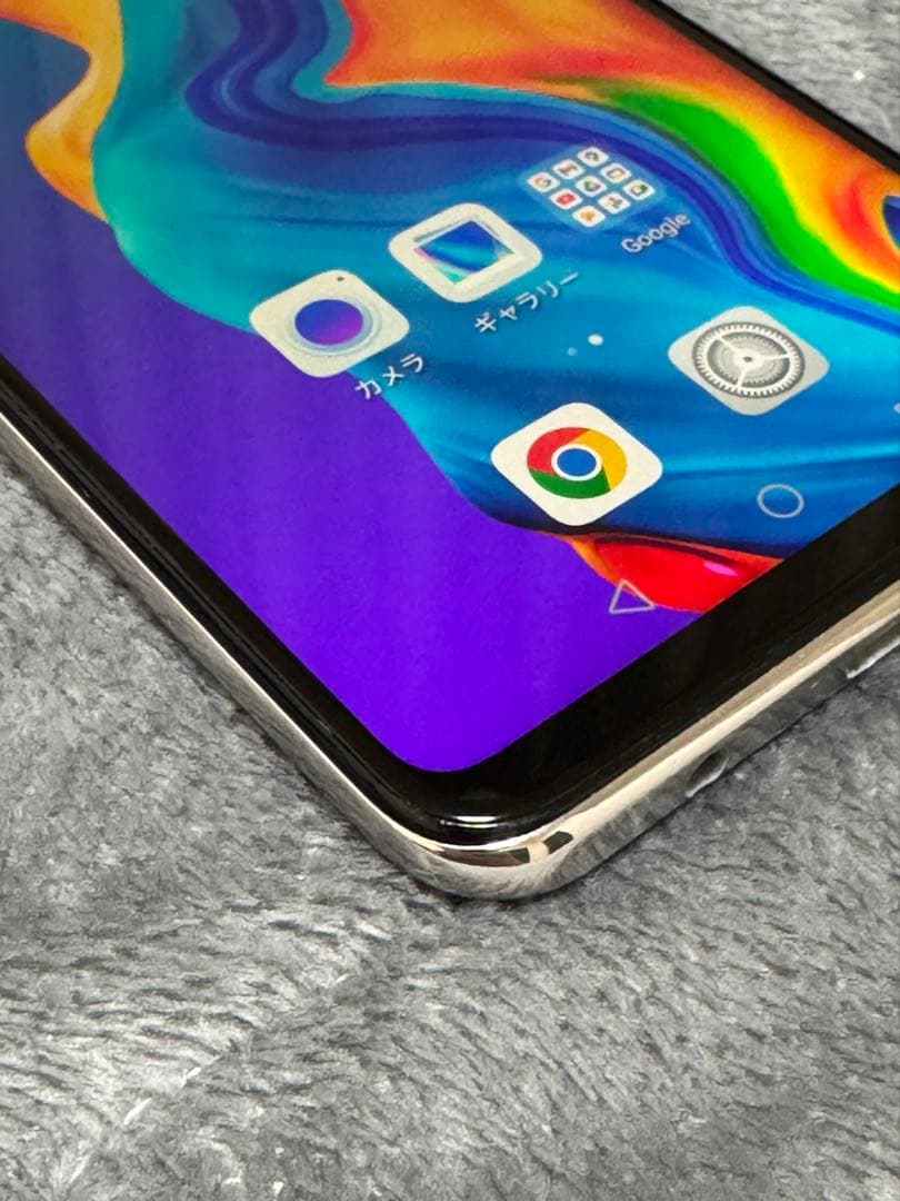 HUAWEI P30 lite 本体　白　ケース付き　バッテリー良好