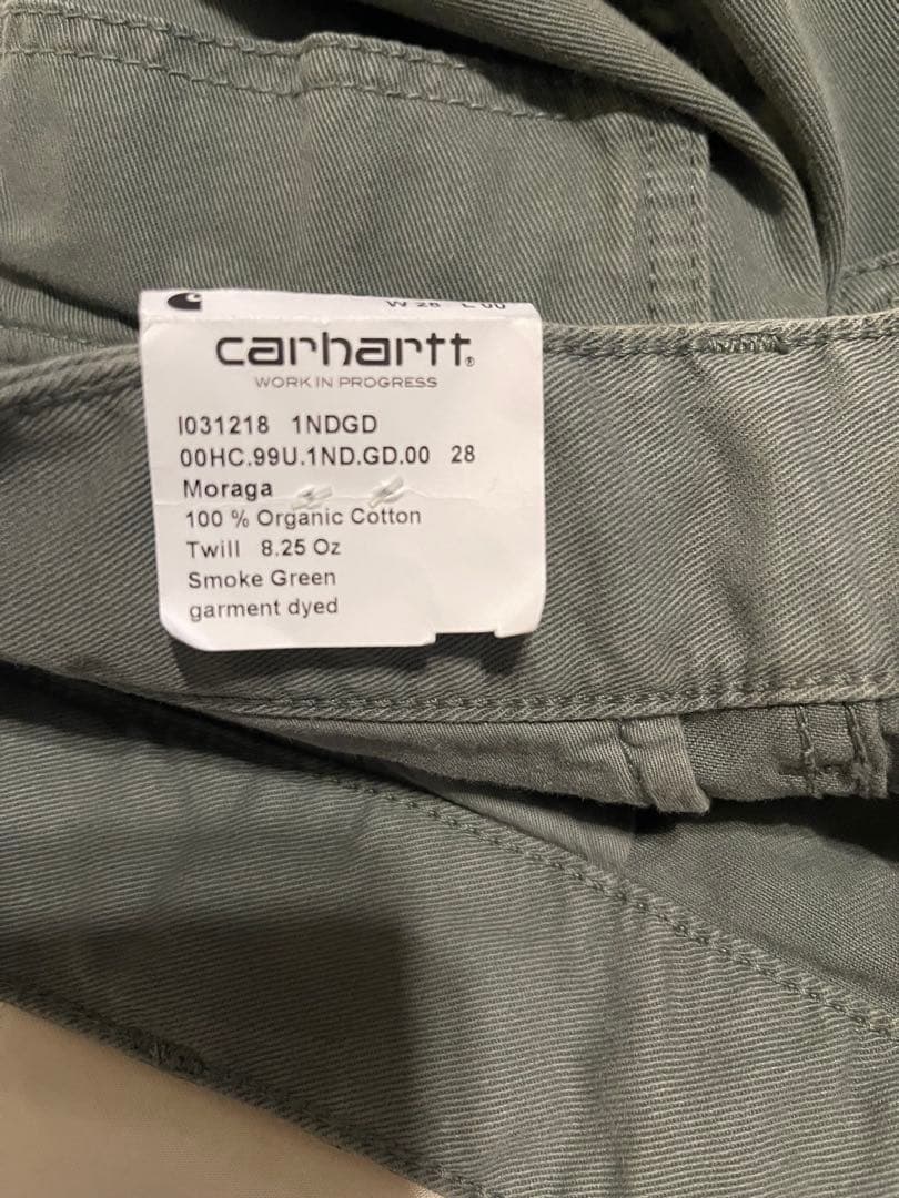 CARHARTT カーゴパンツ　スモークグリーン　新品未使用