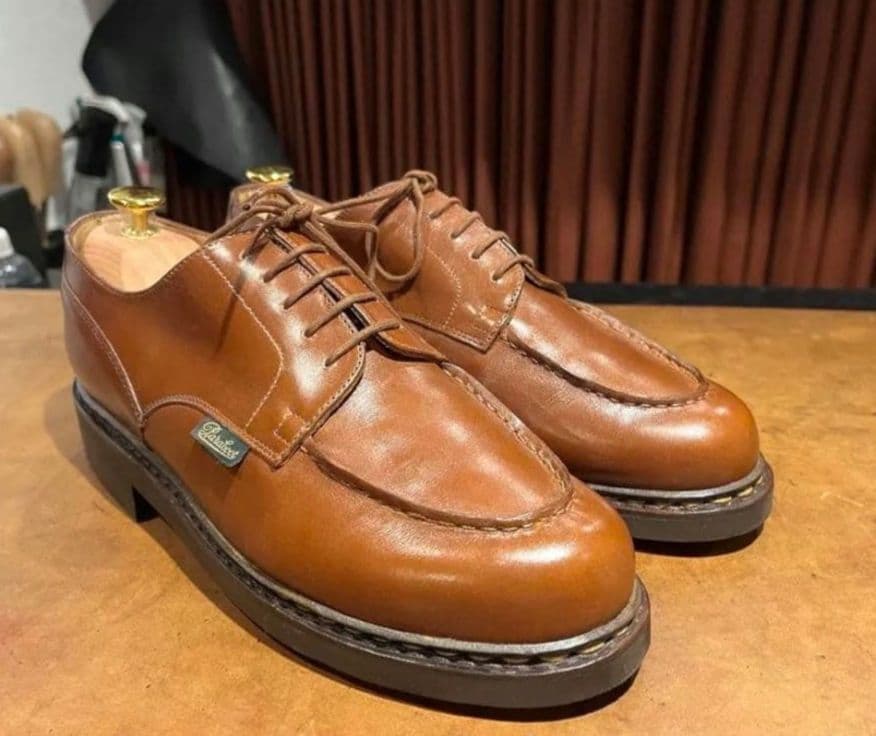 パラブーツ　シャンボード　デカタグ　試着のみ