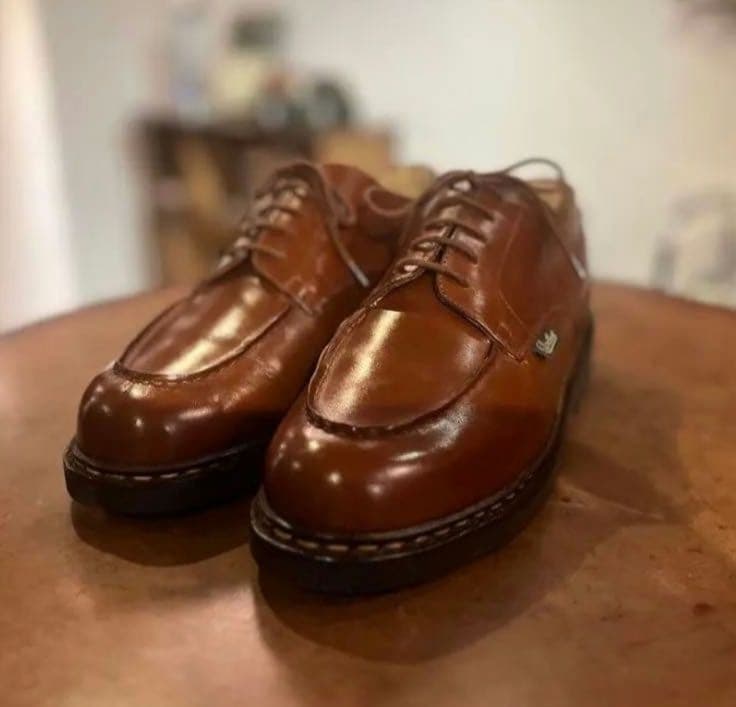 パラブーツ　シャンボード　デカタグ　試着のみ