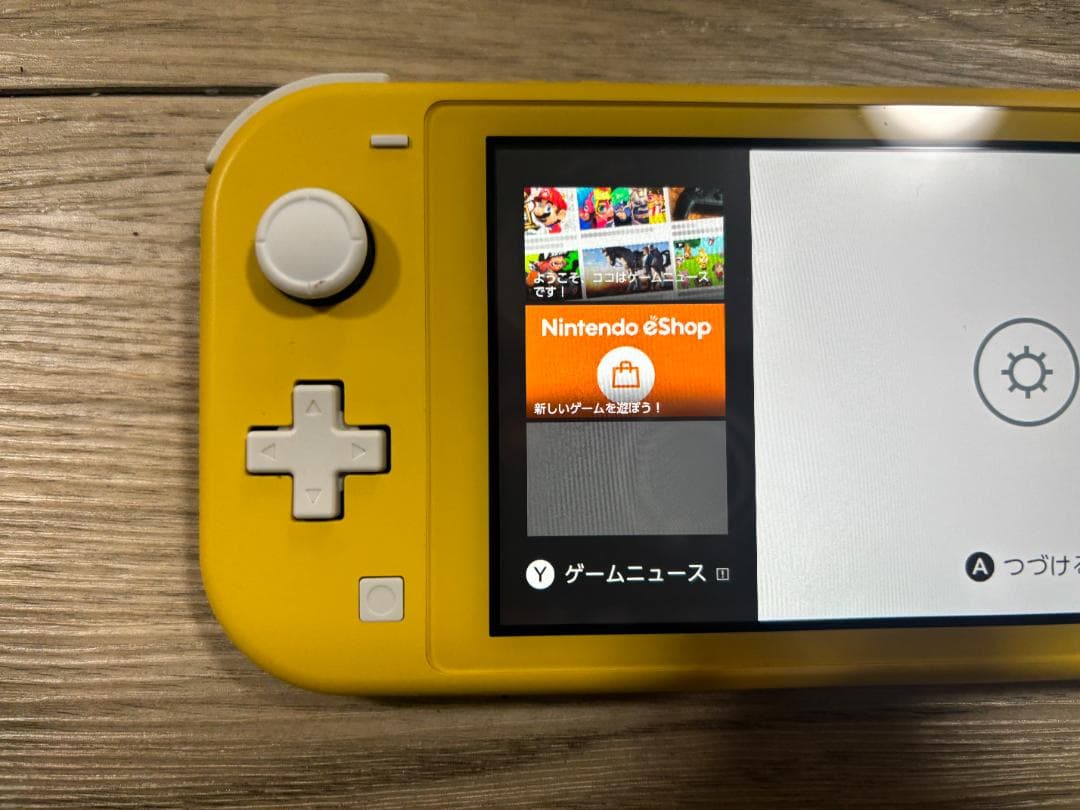 ■動作確認済■Switch LITE■イエロー■スティック交換済■おまけ付■