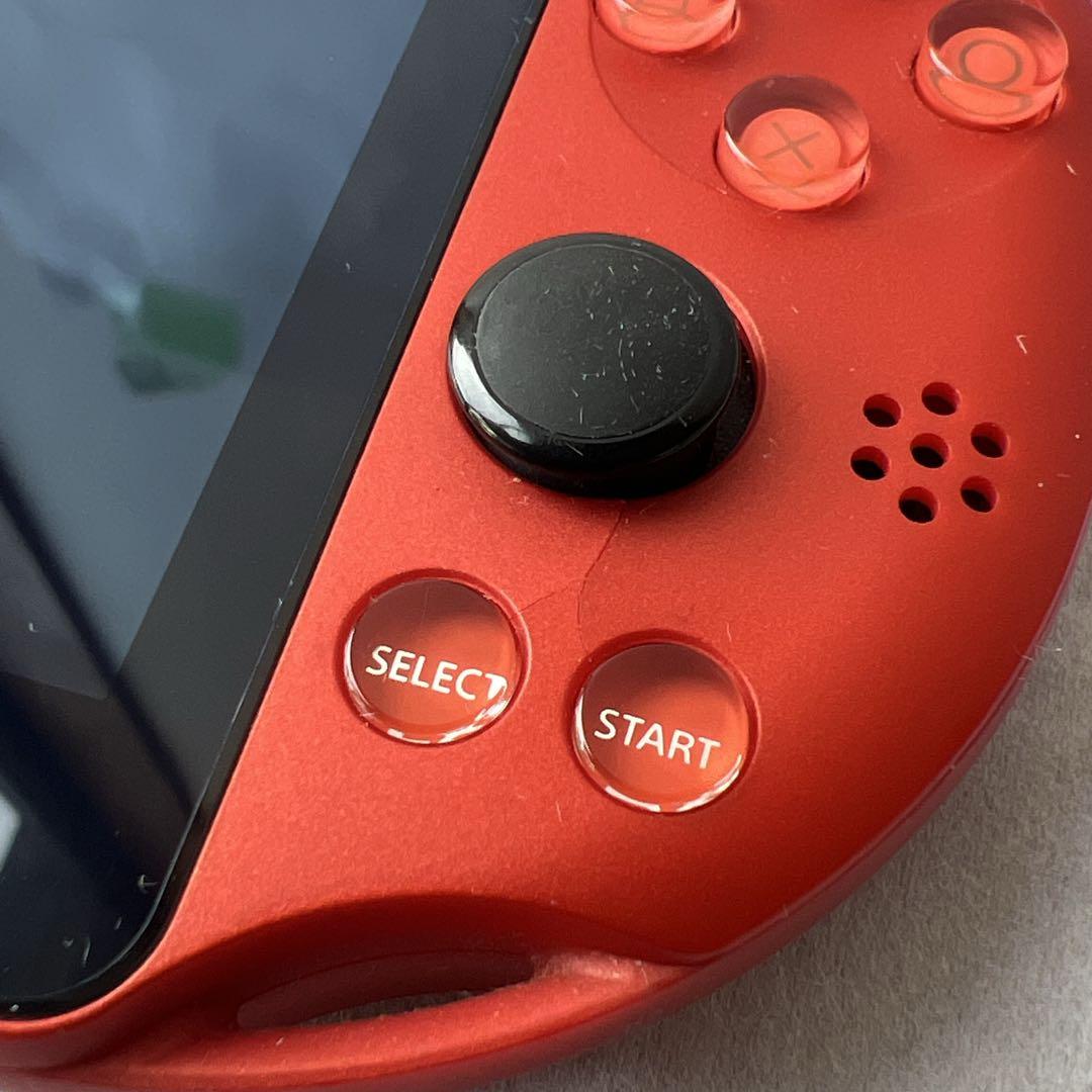 動作OK✨【訳あり】SONY PSVita PCH-2000 メタリック・レッド