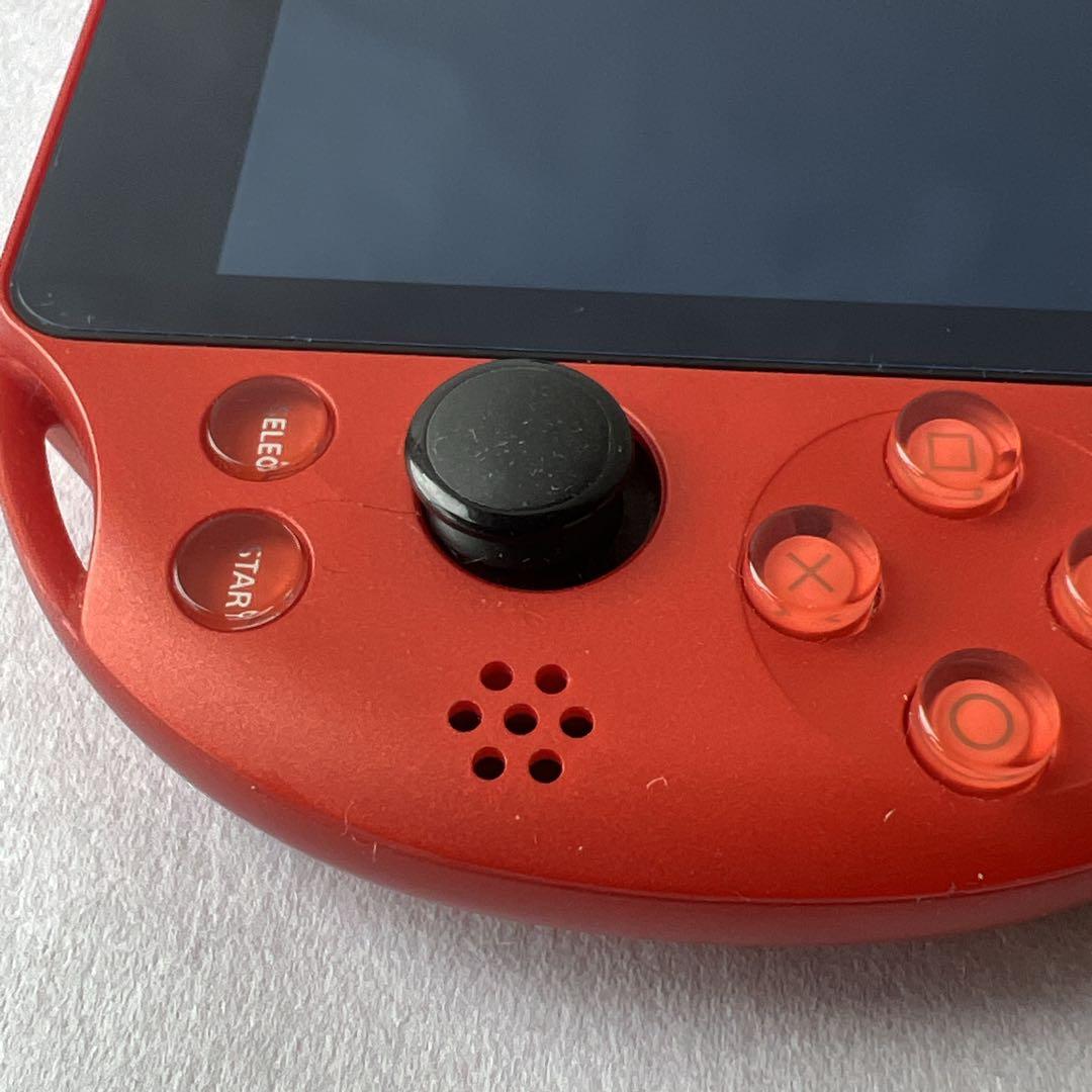 動作OK✨【訳あり】SONY PSVita PCH-2000 メタリック・レッド