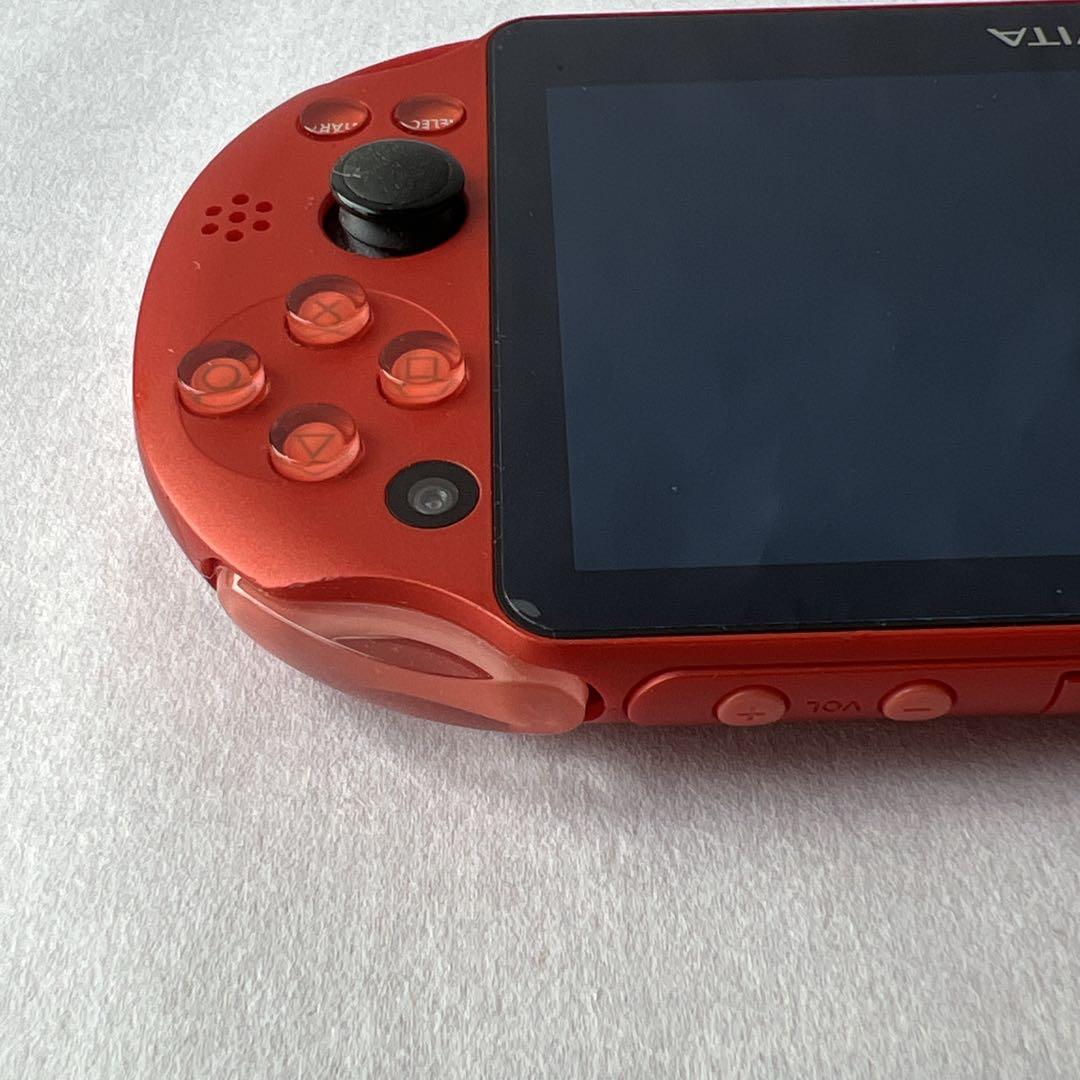 動作OK✨【訳あり】SONY PSVita PCH-2000 メタリック・レッド