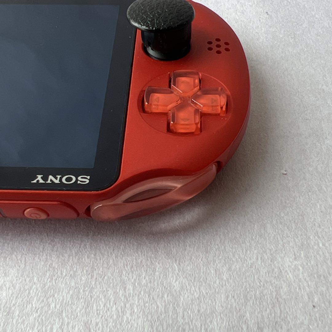 動作OK✨【訳あり】SONY PSVita PCH-2000 メタリック・レッド