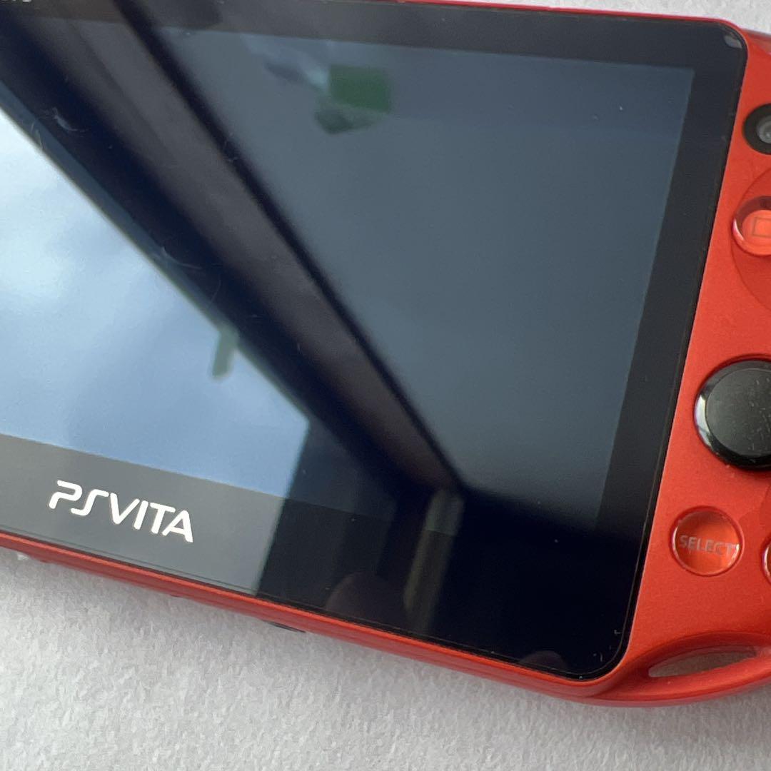動作OK✨【訳あり】SONY PSVita PCH-2000 メタリック・レッド