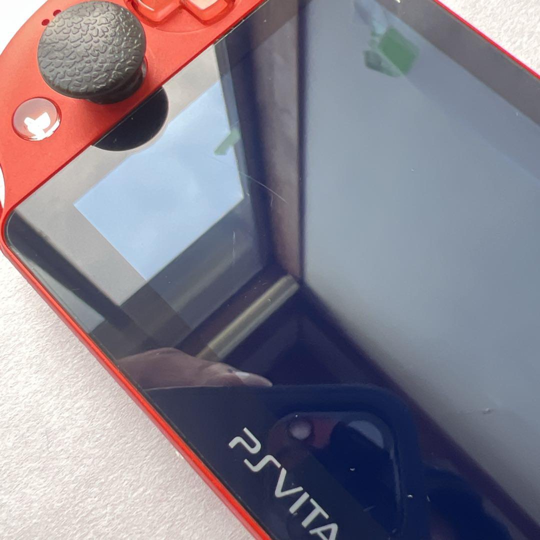 動作OK✨【訳あり】SONY PSVita PCH-2000 メタリック・レッド