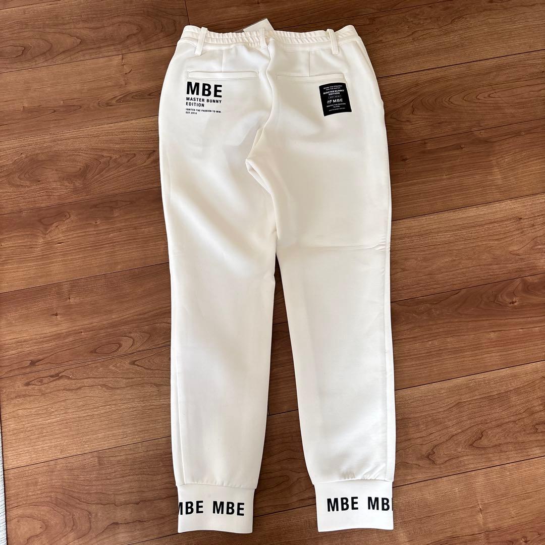 MASTER BUNNY EDITION ホワイトジョガーパンツ M 新品タグ付