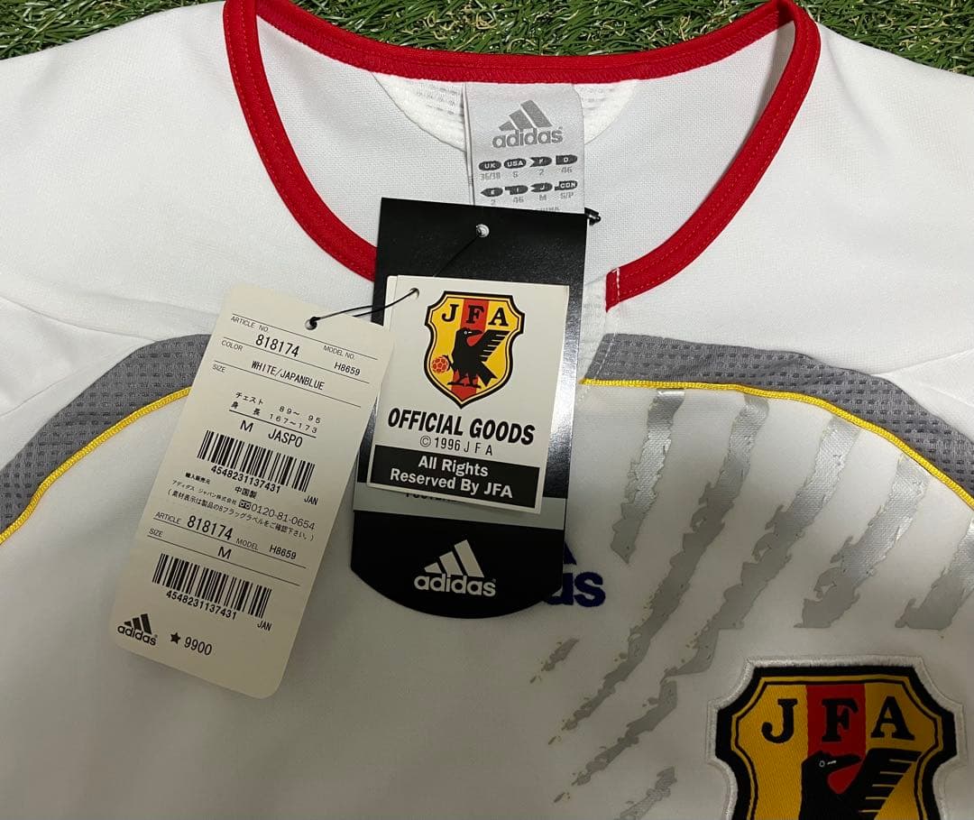 【新品】adidas サッカー日本代表ユニホーム　2006 アウェー　サイズM