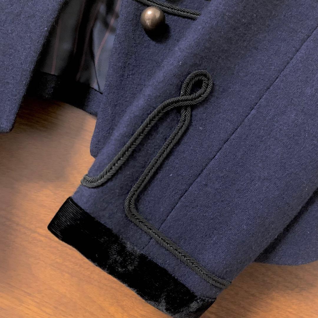 jane marpleジェーンマープル☆ベルベットカラーのナポレオンジャケット