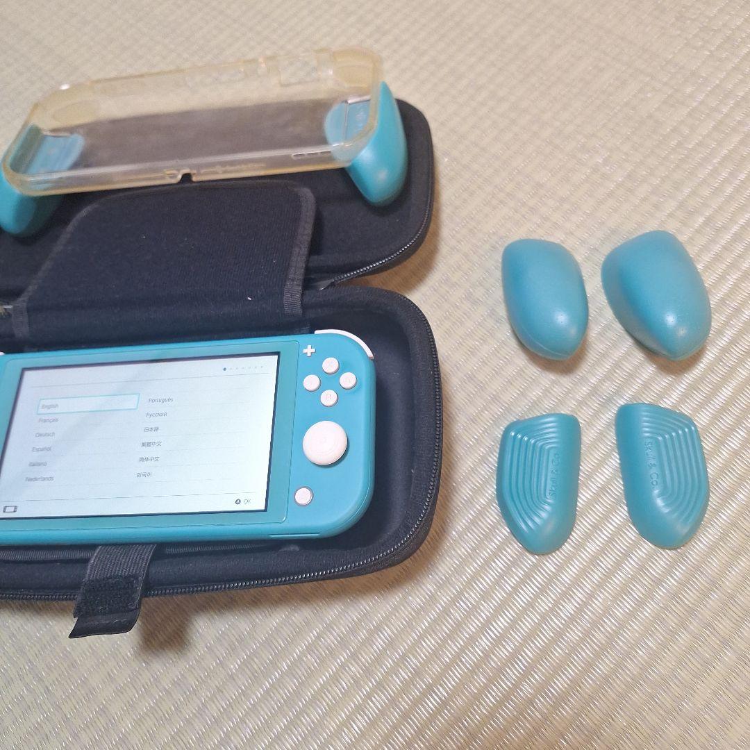 Nintendo Switch Lite ターコイズ ケース付き