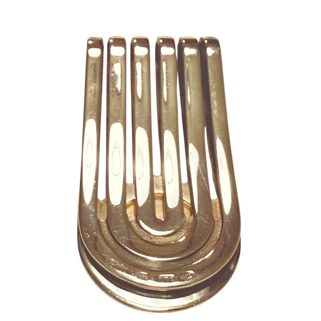 [美品]BVLGARIブルガリマネークリップ シルバー925 オニキス 財布