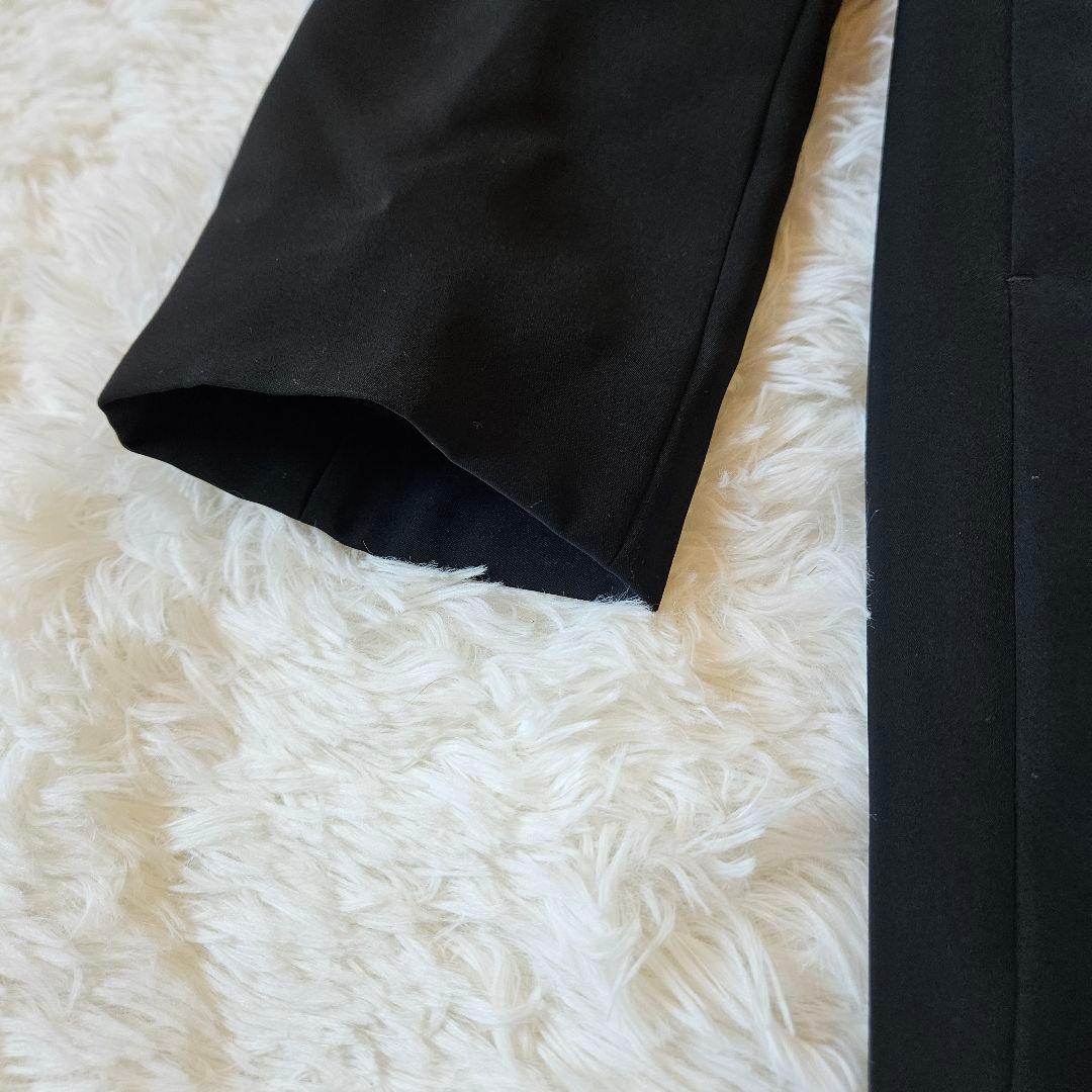 【EPOCA】美品 エポカ フォックスファー 女優襟 日本製 サイズ40 黒