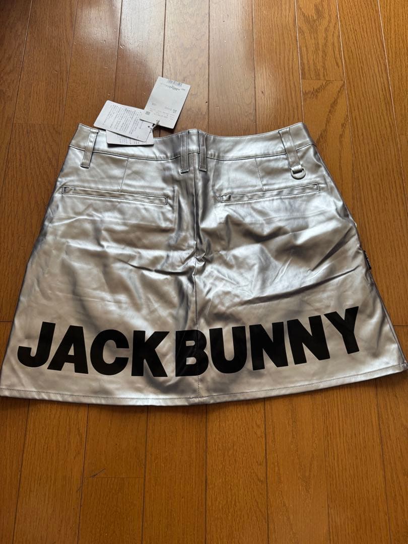 JACK BUNNY シルバー ミニスカート サイズ2
