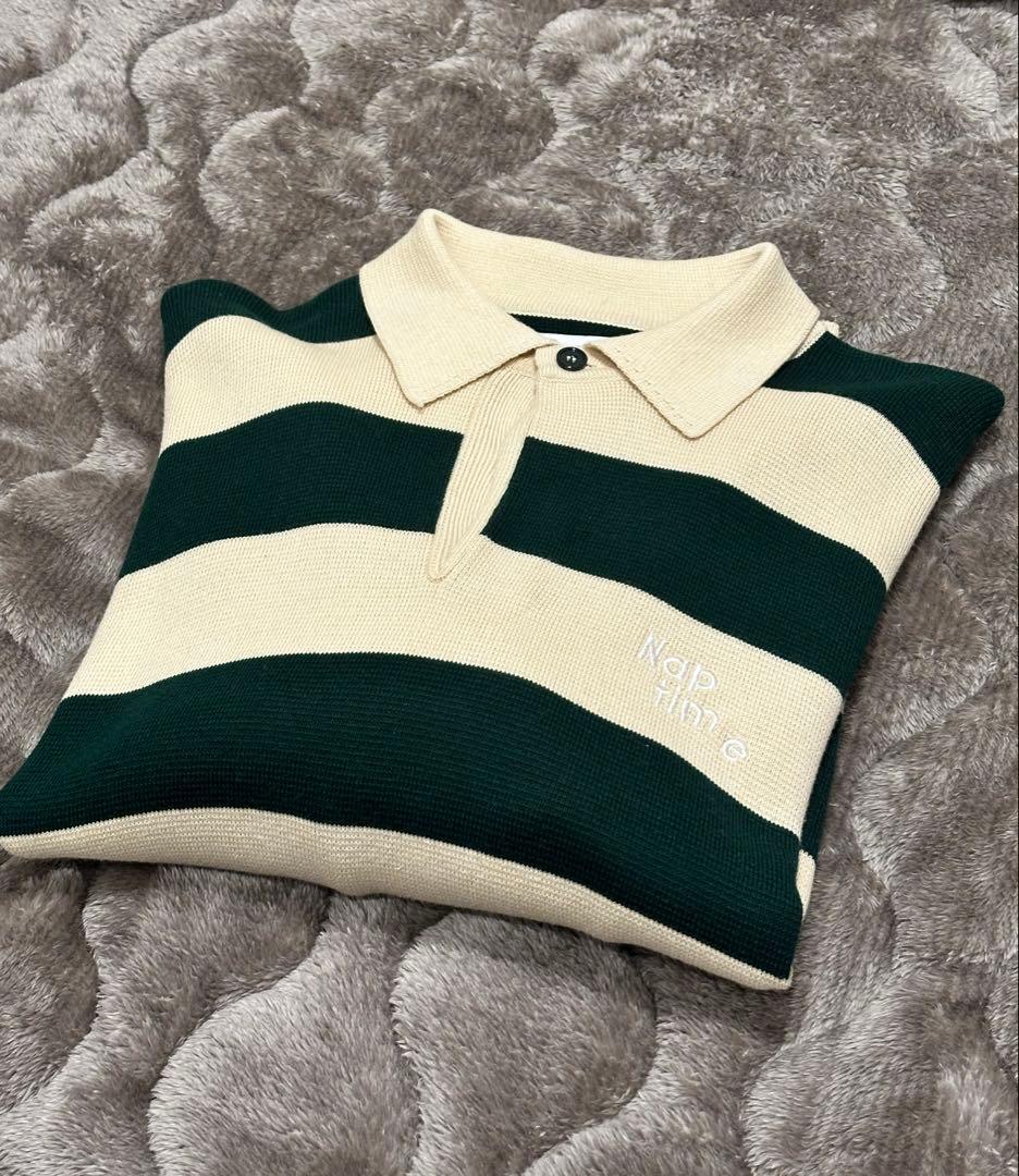 【Nissyプロジュースブランド】Naptimeニットラガーシャツ