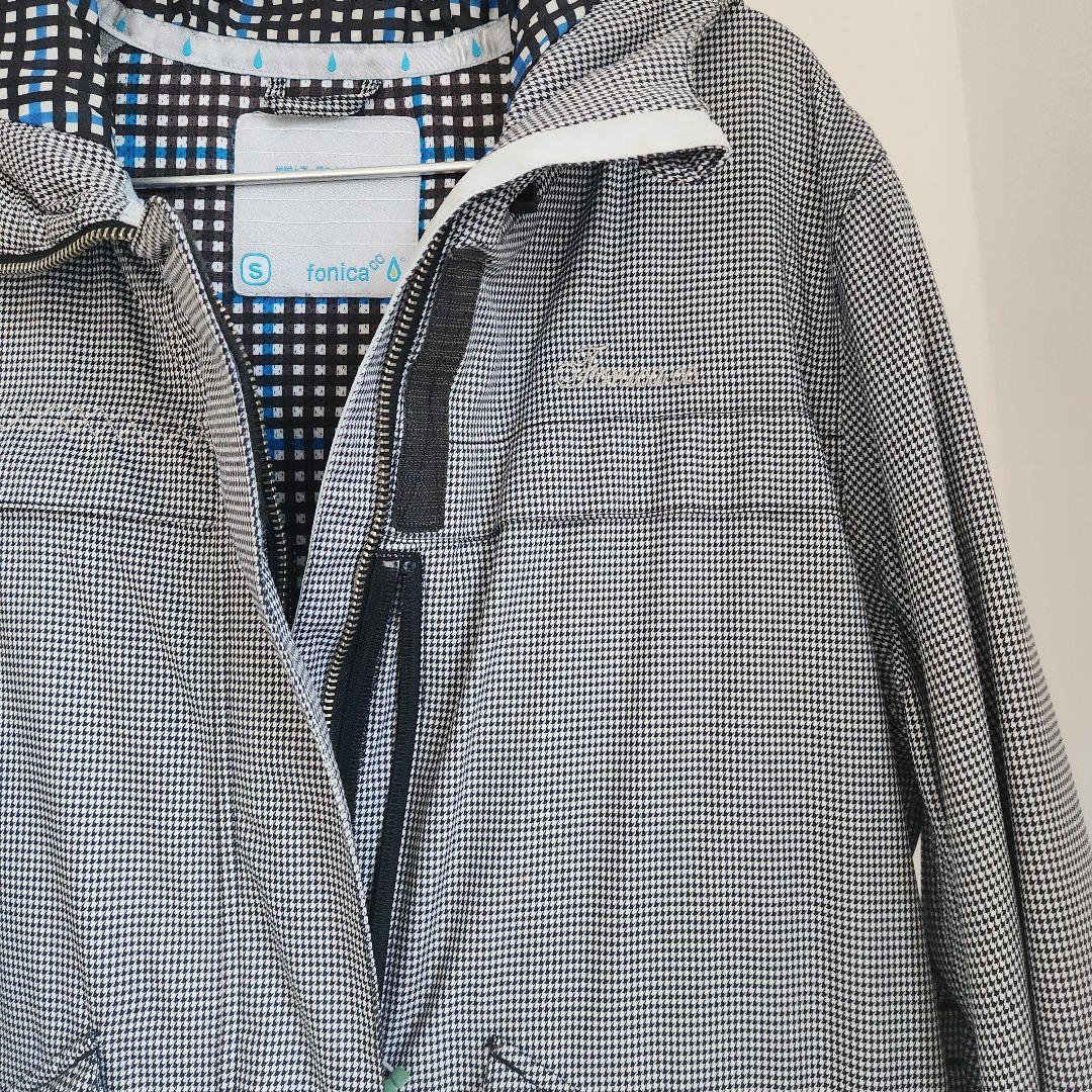 fonica 女性用 スノーボードウェア グレーチェック S レディース 上