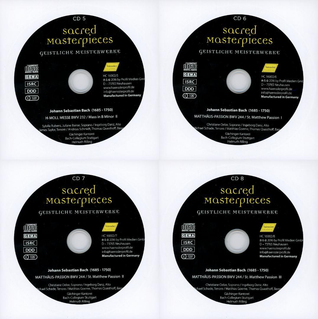 宗教音楽傑作集 50枚組（ドイツ・ヘンスラー・レーベル）