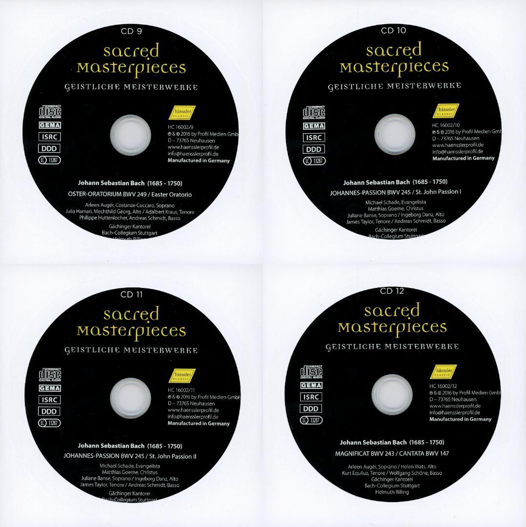 宗教音楽傑作集 50枚組（ドイツ・ヘンスラー・レーベル）