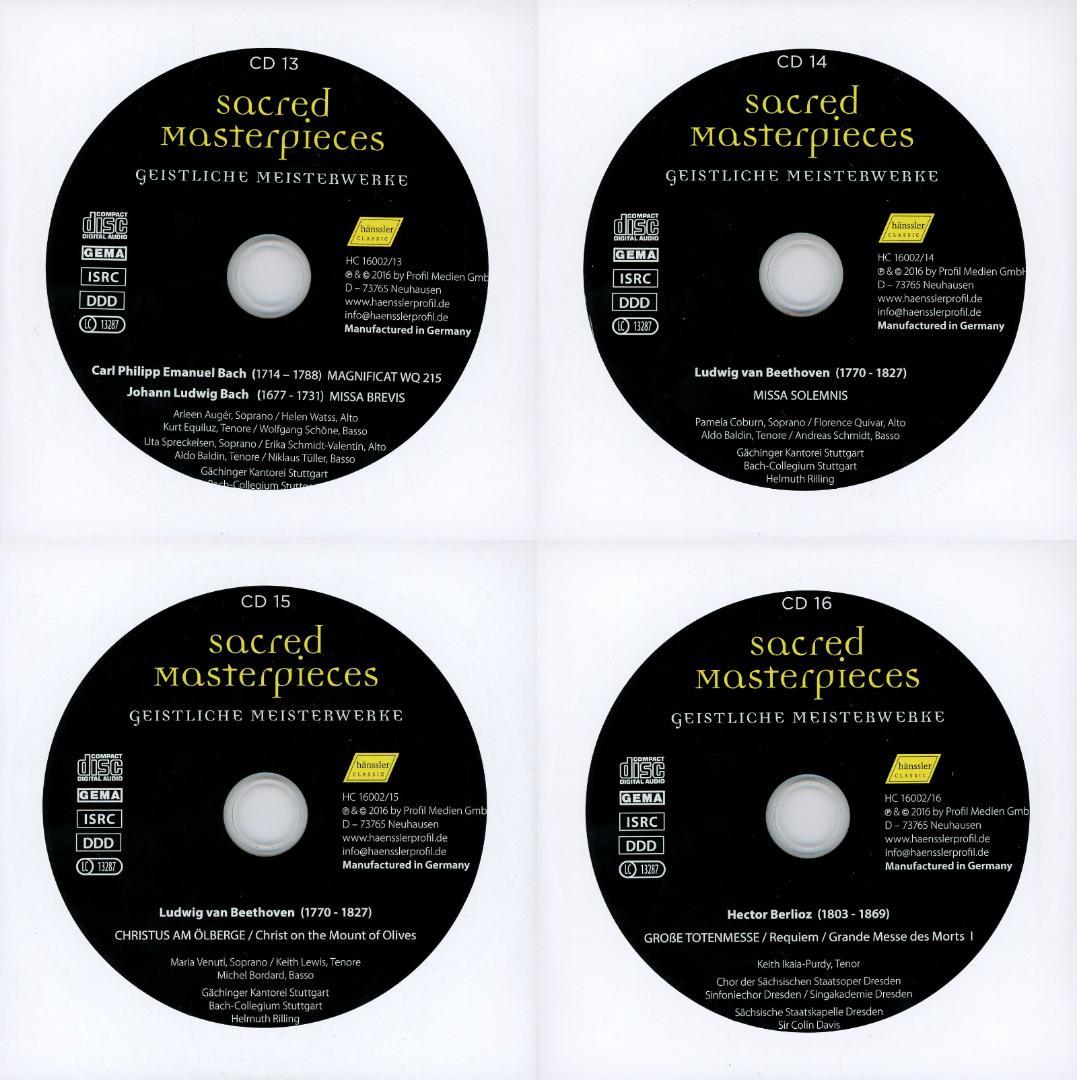 宗教音楽傑作集 50枚組（ドイツ・ヘンスラー・レーベル）