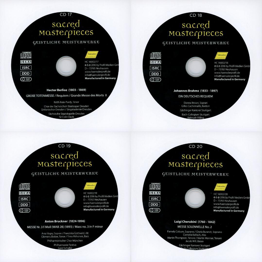 宗教音楽傑作集 50枚組（ドイツ・ヘンスラー・レーベル）