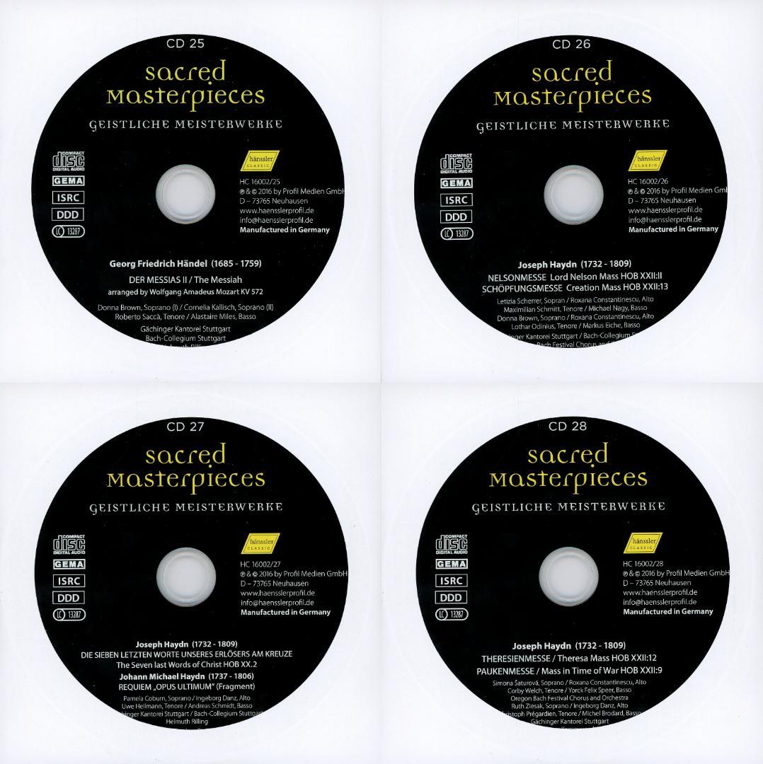 宗教音楽傑作集 50枚組（ドイツ・ヘンスラー・レーベル）