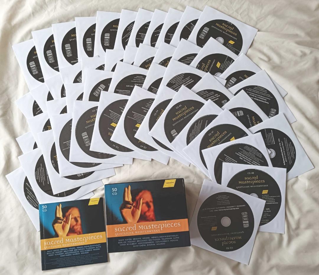 宗教音楽傑作集 50枚組（ドイツ・ヘンスラー・レーベル）