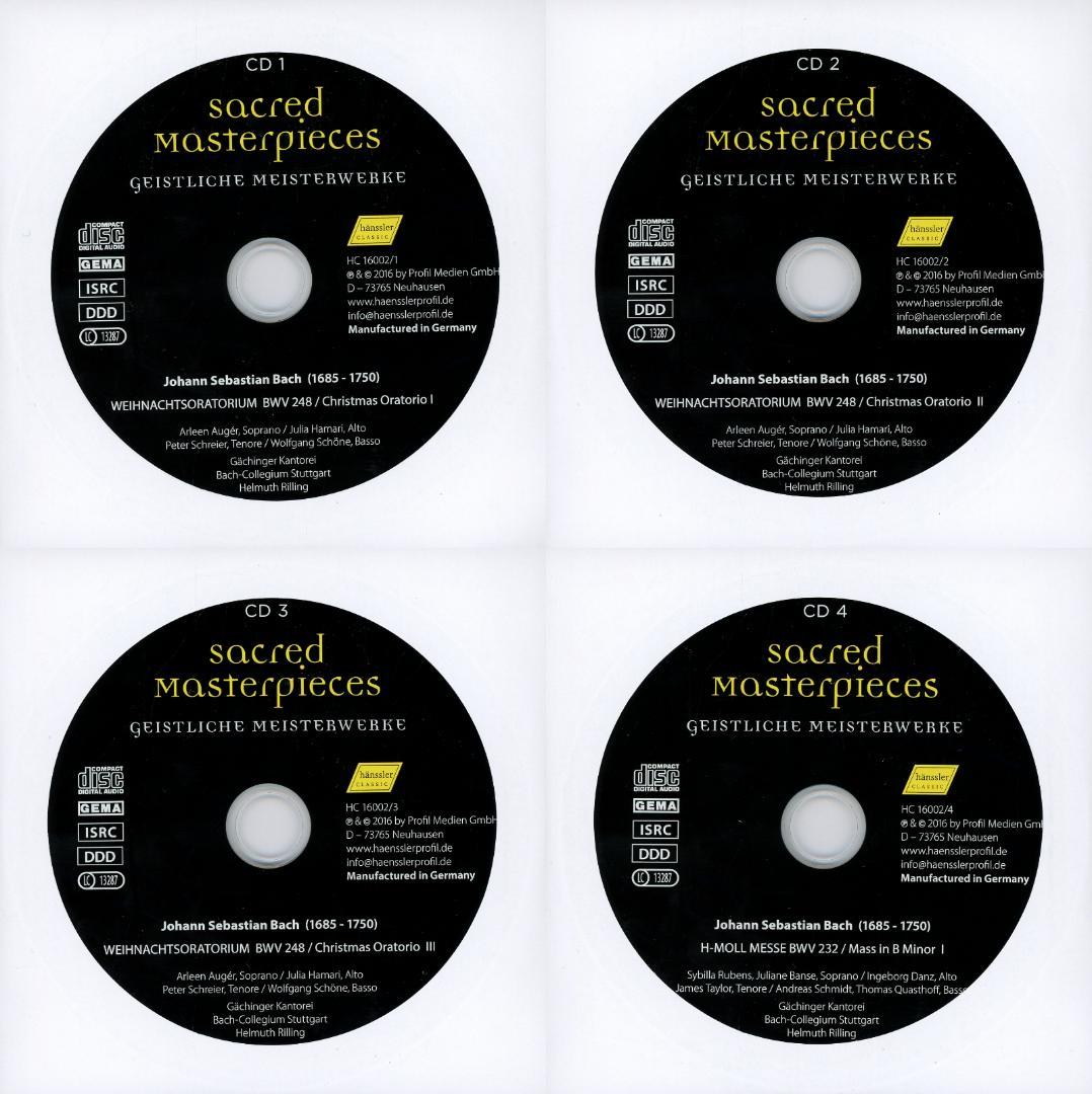 宗教音楽傑作集 50枚組（ドイツ・ヘンスラー・レーベル）