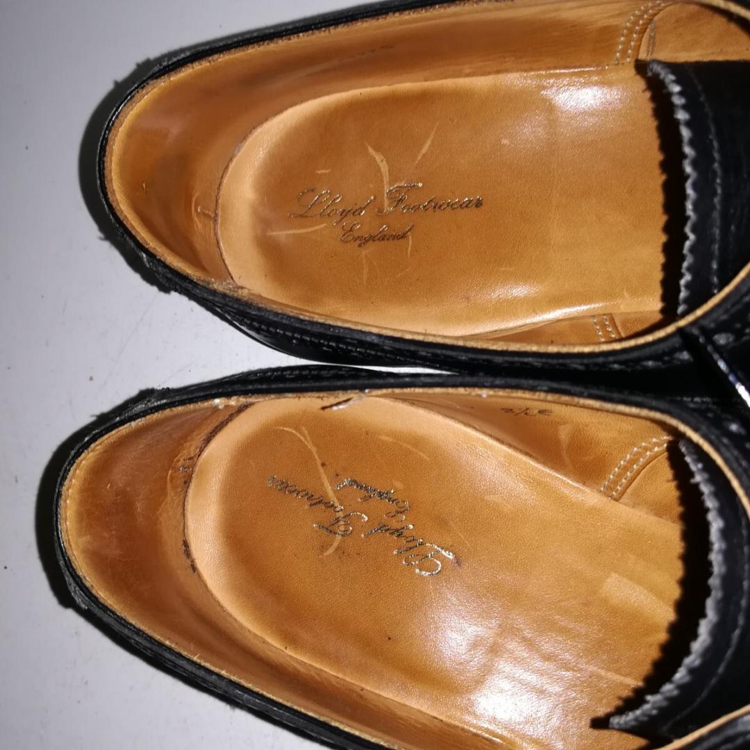 d0129 良品 ロイドフットウェア Berkeley セミブローグ 8.5E