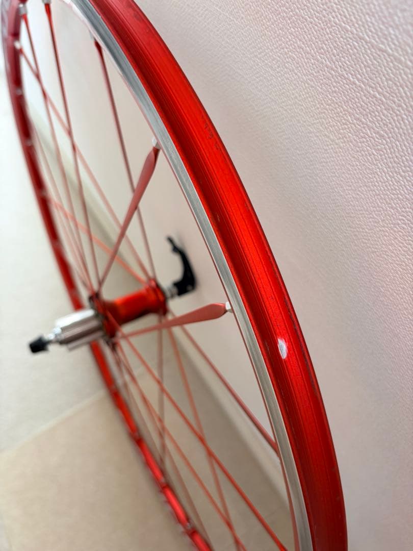 FULCRUM フルクラム　レーシングゼロ　チューブラー　カンパ　レッド