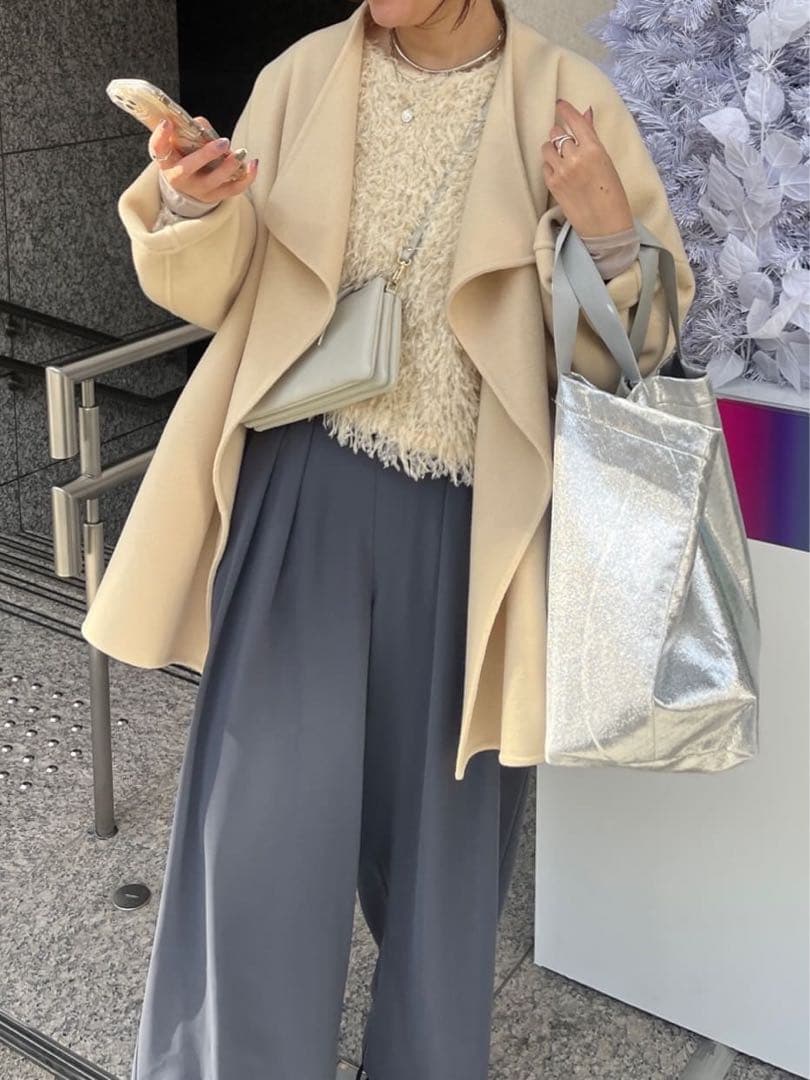 doudou 『毎年大人気！』ハンドメイドミドル丈コート