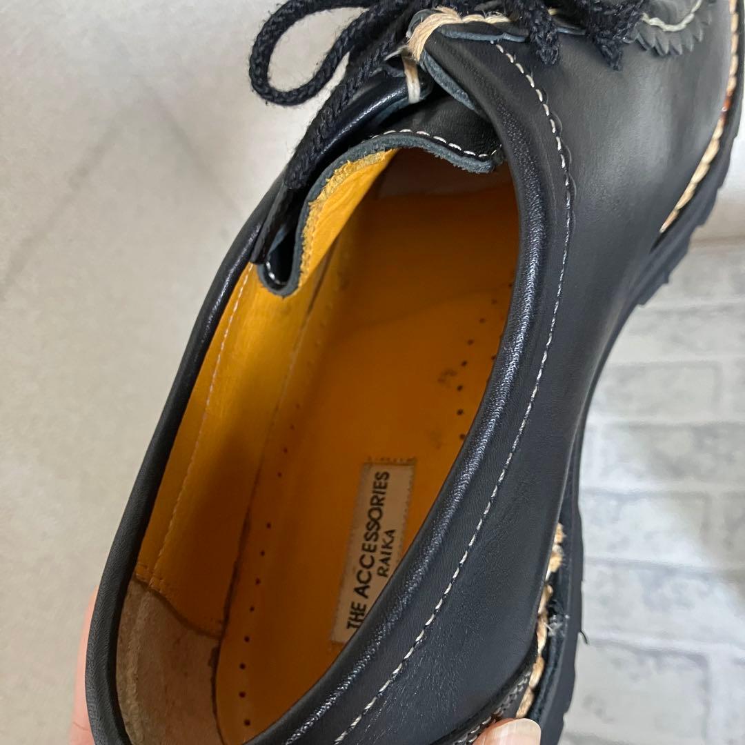 RAIKA チロリアンシューズ 25.5㎝ ビブラムソール