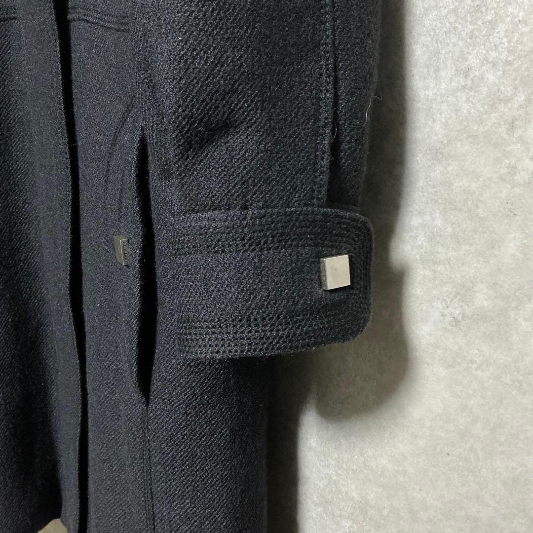 【極美品】ヴィトン　VUITTON　ミンクカラー　ロングコート　ダークネイビー