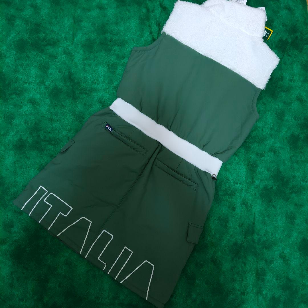 【新品】秋冬 FILA GOLF ノースリーブ ワンピース M