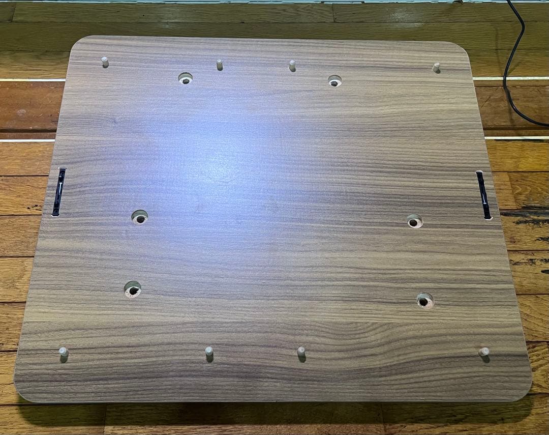 ★フレックス★ハイエース フラットコンソール 茶木目　ワイドボディ用