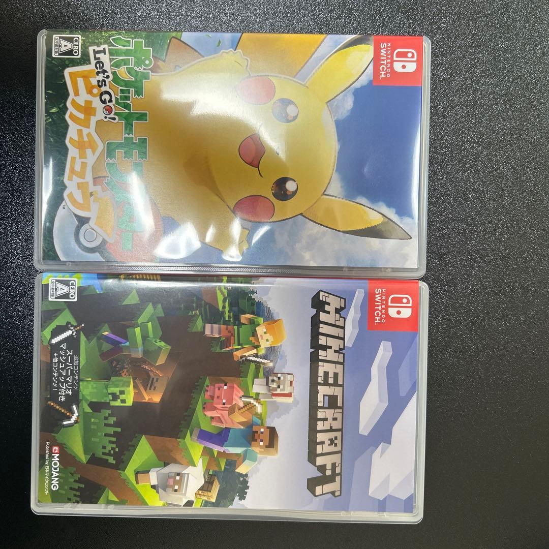 Let's Go! ピカチュウ & Minecraft、あつ森セット