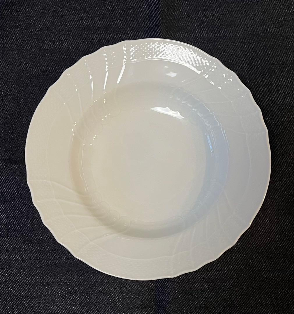 リチャードジノリ　ベッキオホワイト　スーププレート 20 3枚セット