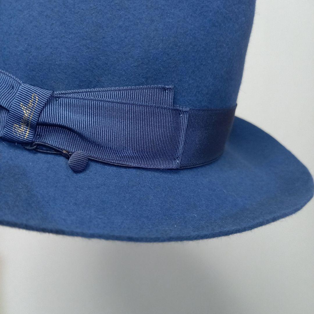 専用です！ 伊製 ボルサリーノ ラビットファー フェルトハット 59cm