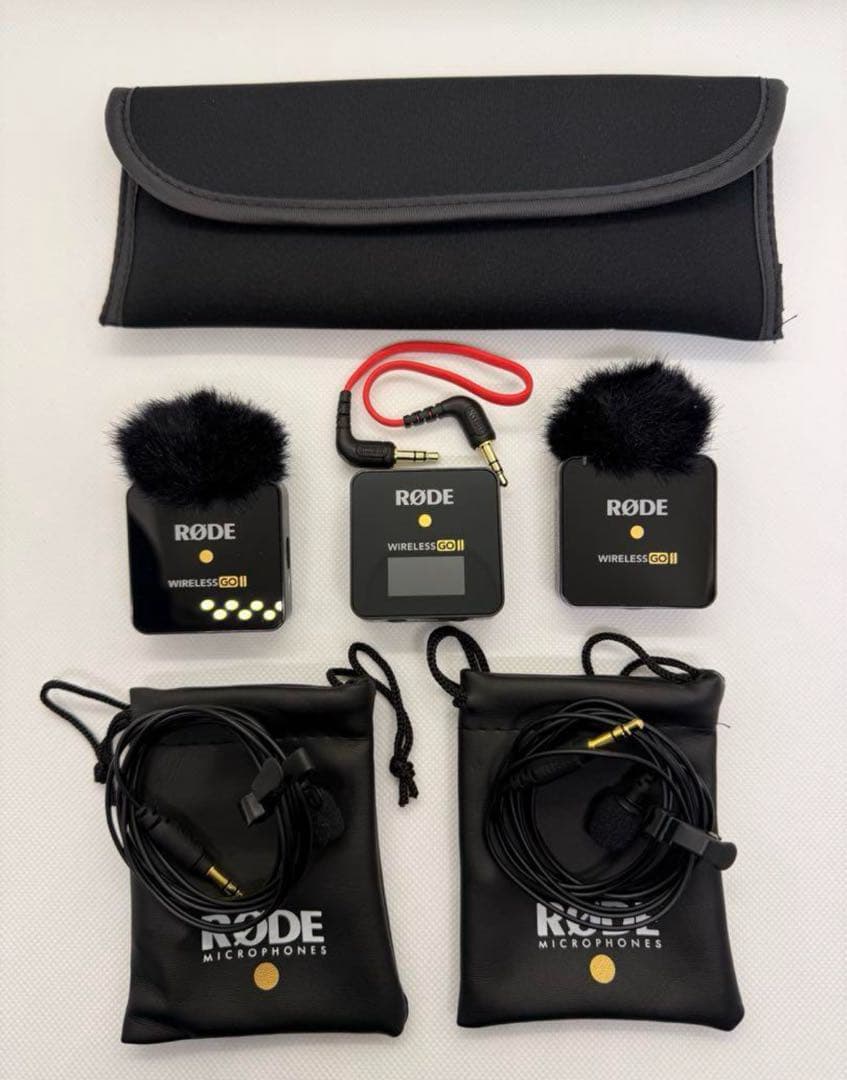 【最安値】RØDE Wireless GO II ワイヤレスマイクセット