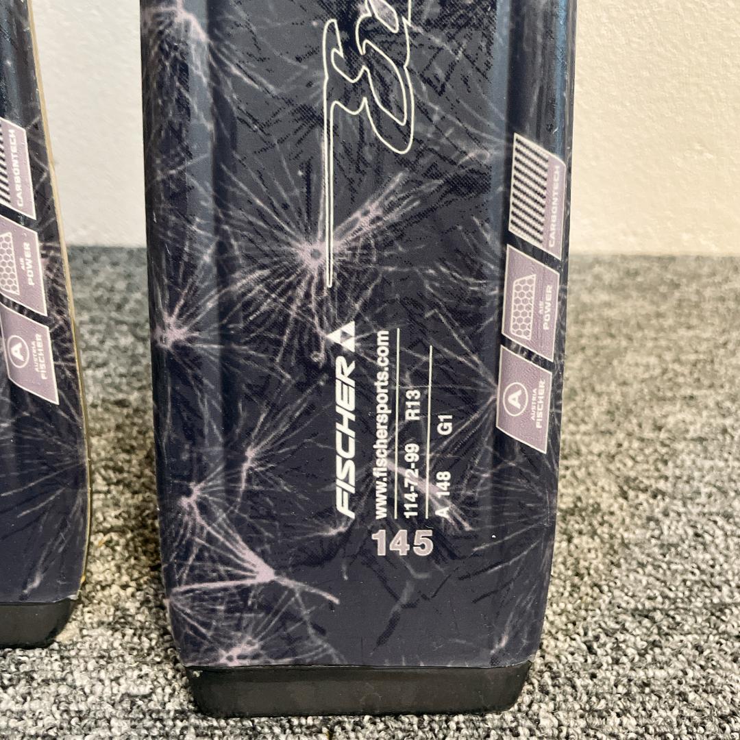 フィッシャー Exhale 145cm 初中級向け レディース スキーセット