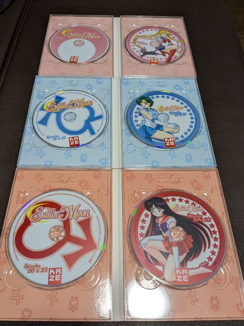 【フランス版】美少女戦士セーラームーン 第1シリーズ DVD-BOX仏語・日本語