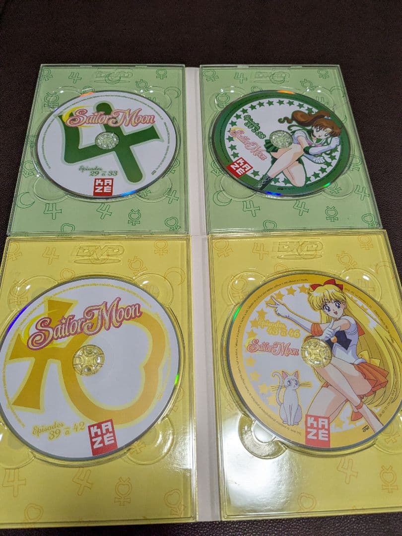 【フランス版】美少女戦士セーラームーン 第1シリーズ DVD-BOX仏語・日本語