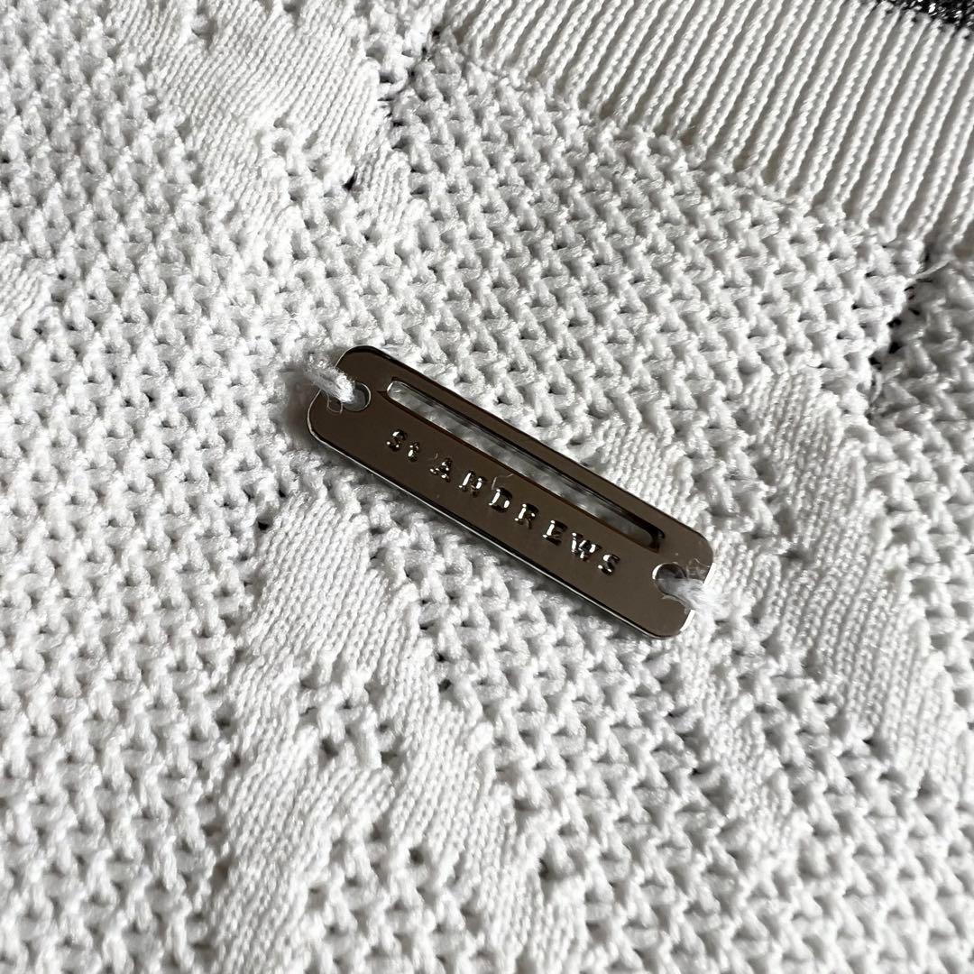 St ANDREWS セントアンドリュース　ニット　セーター　ゴルフ　S 総柄