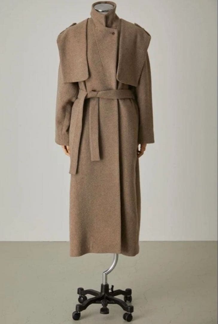 【お値下げ交渉可】RIM.ARK レディース ロングコート ベージュ