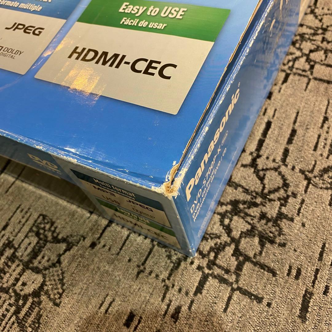 Panasonic リージョンフリー　DVDプレーヤー　dvd s700p