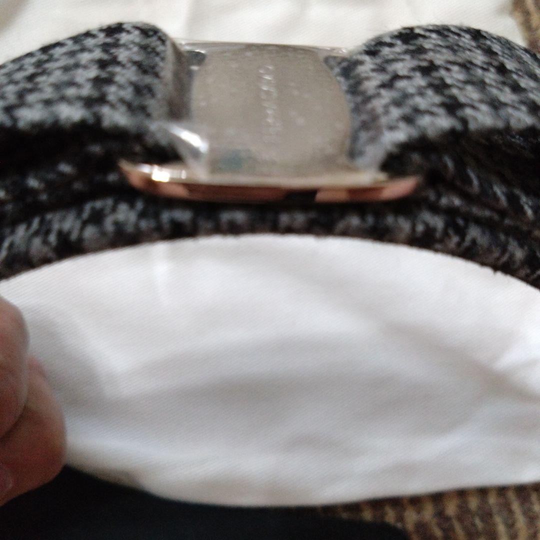 FERRAGAMO ハウンドトゥースカチューシャイタリア製新品未使用