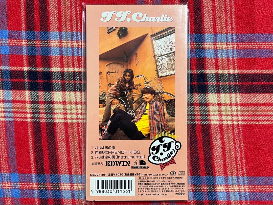TT.チャーリー パリは恋の街 8cmCD 美品