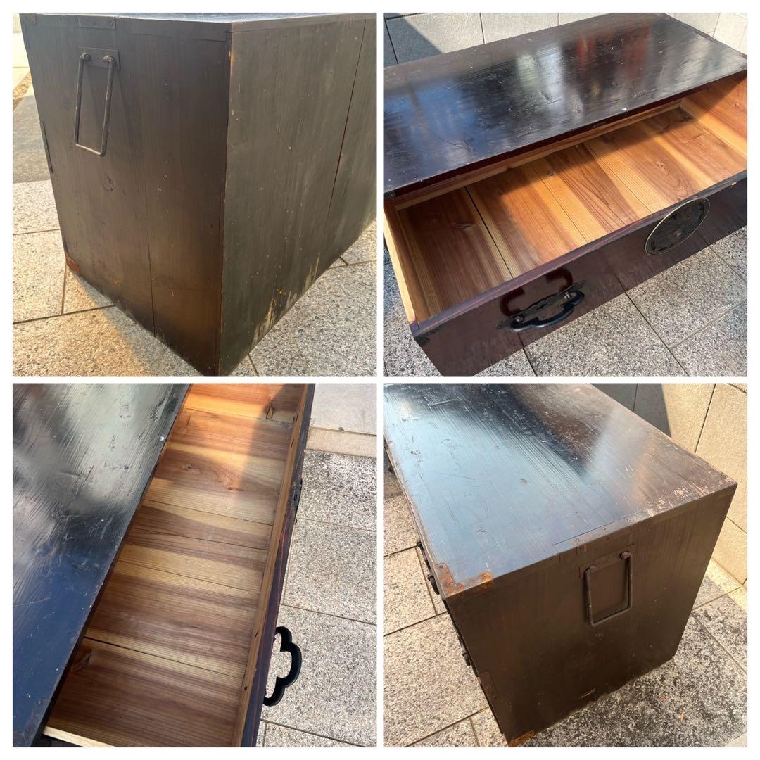 古道具 時代箪笥 和箪笥 整理箪笥 昭和レトロ