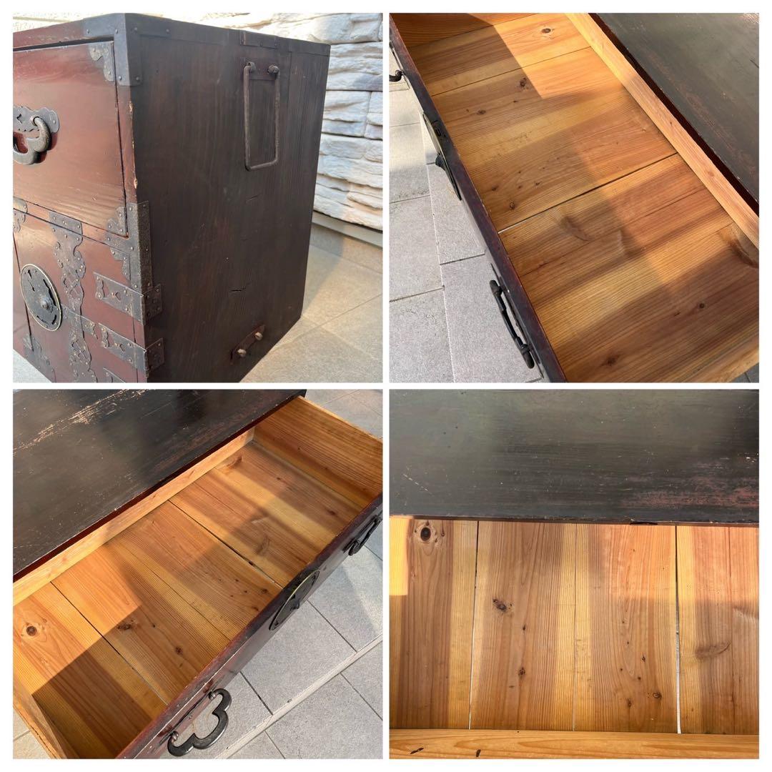 古道具 時代箪笥 和箪笥 整理箪笥 昭和レトロ