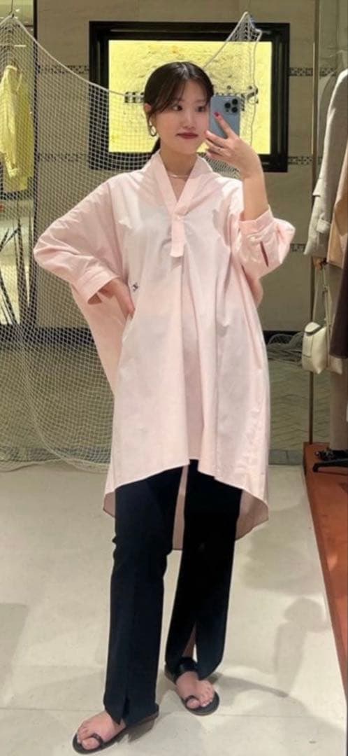 Whim Gazette 刺繍チュニックシャツ