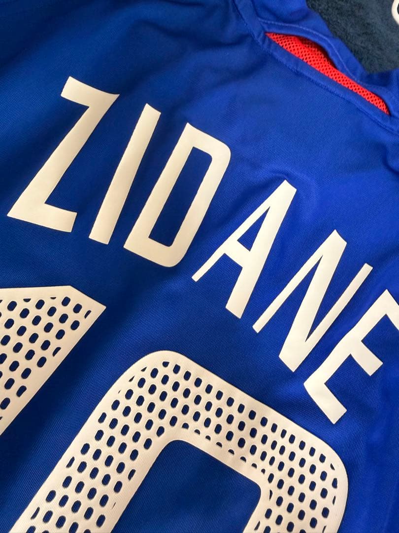 【貴重/正規品】美品　ジダン　フランス代表　ユニフォーム 即発送